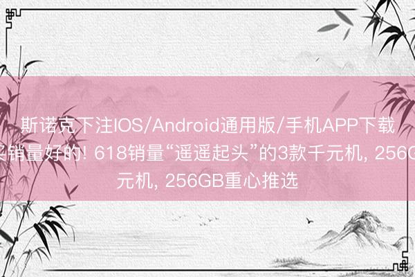 斯诺克下注IOS/Android通用版/手机APP下载 手机提倡买销量好的! 618销量“遥遥起头”的3款千元机， 256GB重心推选